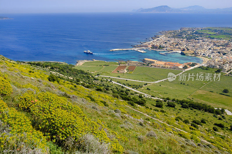 Favignana, Egadi群岛(意大利西西里岛)的主岛